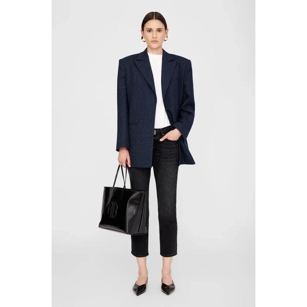 Elegant Black Tote Bag
