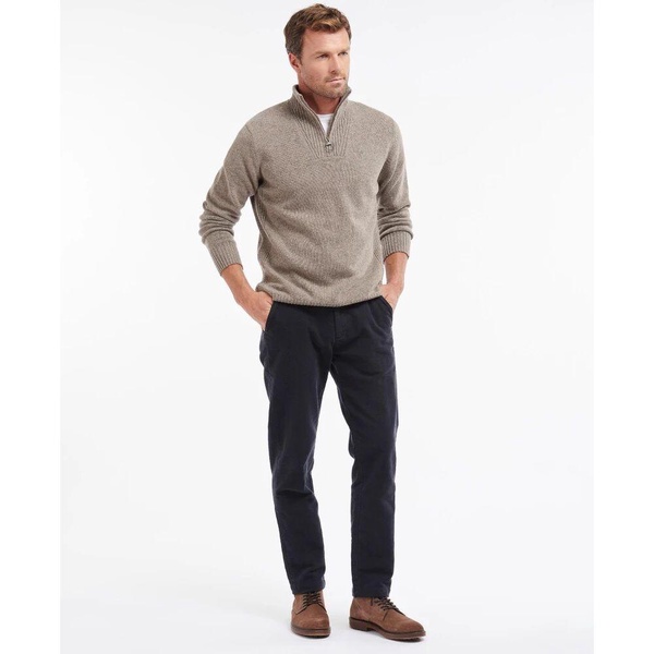 Essential Lambswool Half Zip Turtleneck