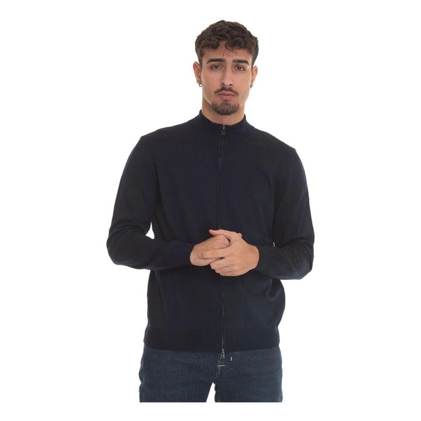 Wool Zip Cardigan