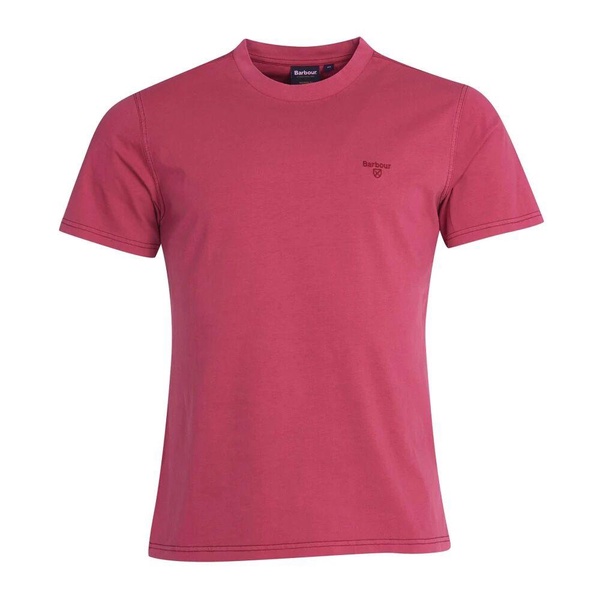 Dyed T-Shirt with Embroidery
