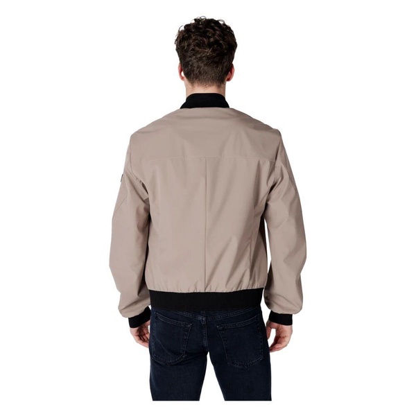 Grey Zip-Up Jacket with Pockets