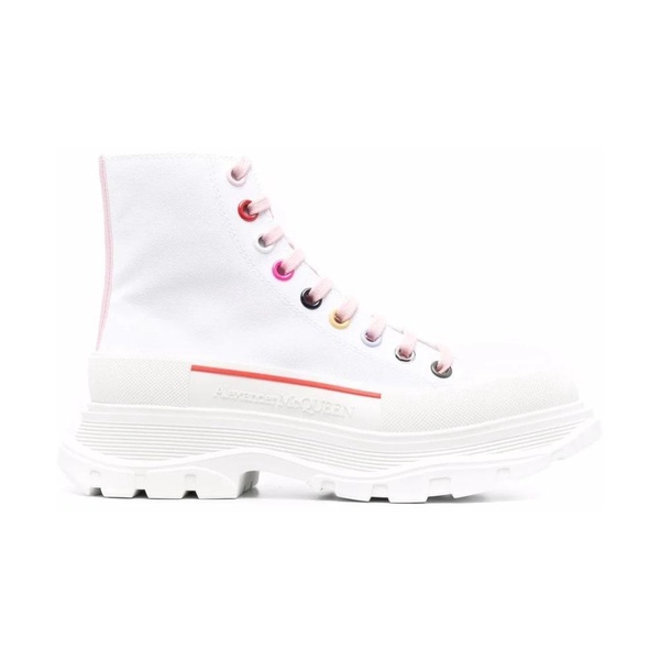 White Hi-Top Sneakers