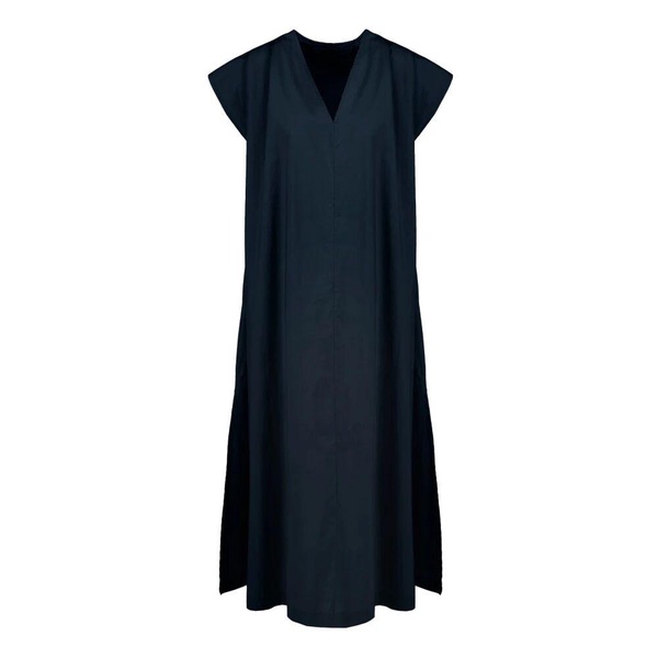 Long V-neck dress