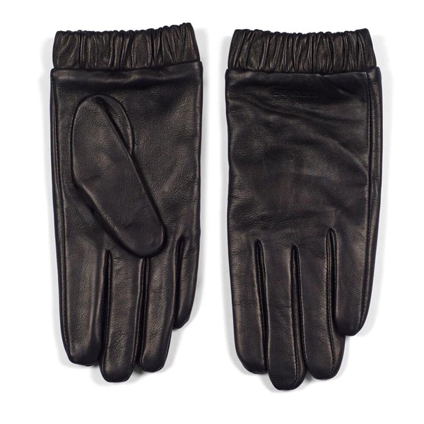 Premium Black Leather Gloves