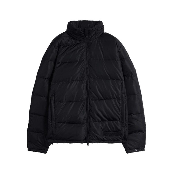 Black Down Jacket with Hood