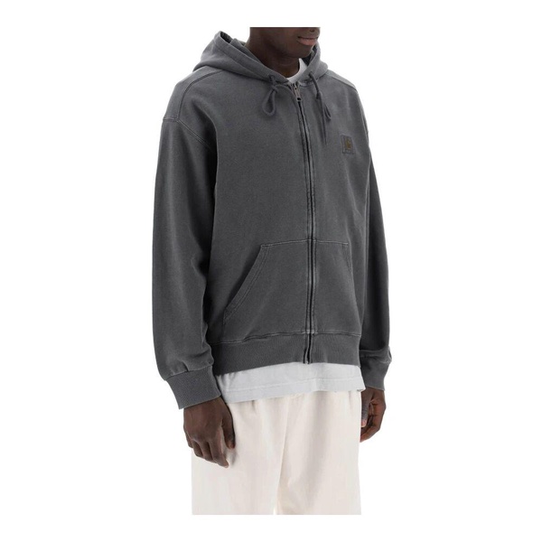 Brushed Cotton Hooded Sweatshirt