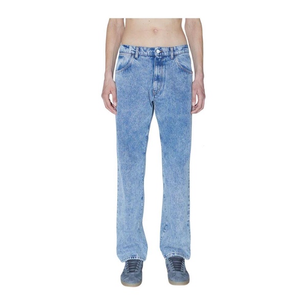 Denim jeans with iconic details