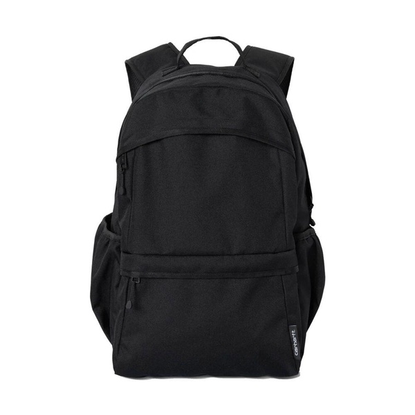 Black Polyester Clapton Backpack