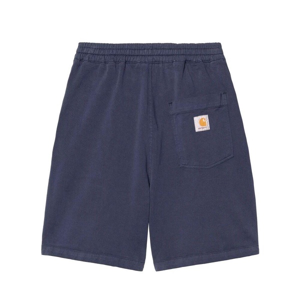 Blue Stretch-Twill Floyde Shorts