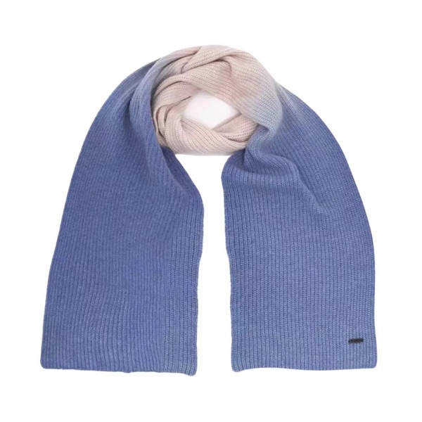 Purple Wool Ombre Scarf