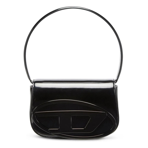 Black Leather Crossbody Bag