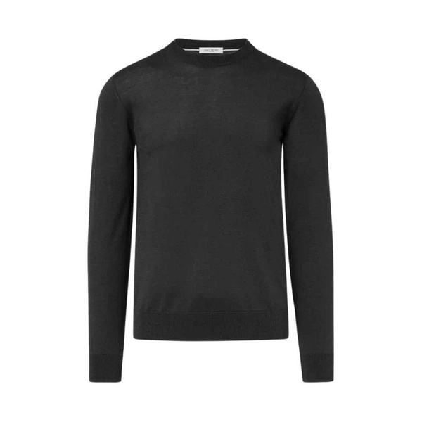Silk Cotton Crew Neck Sweater