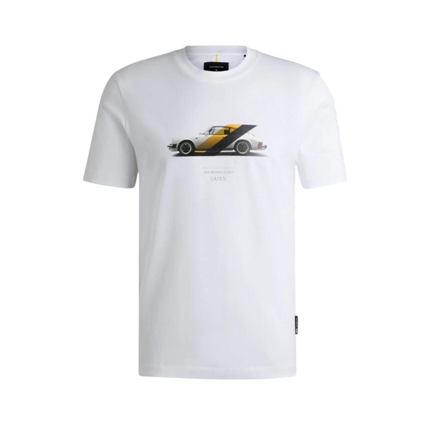 Men's T-Shirt with Porsche Print