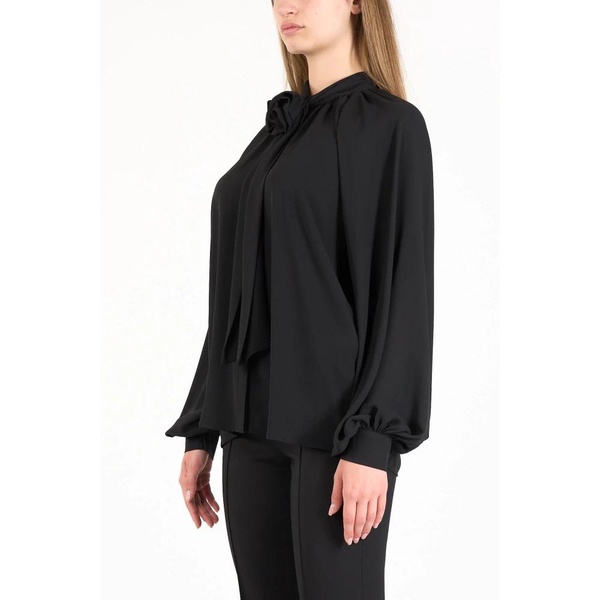 Chiffon blouse with bow detail