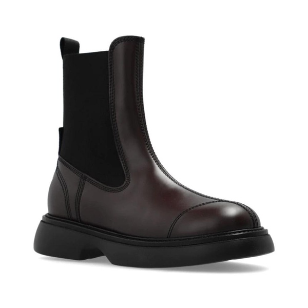 Elasticated side panels chunky boots
