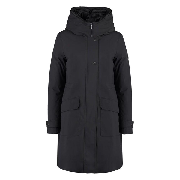 Military Technical Fabric Parka with Removable Down Jacket