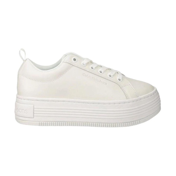 White Leather Sneakers for Women