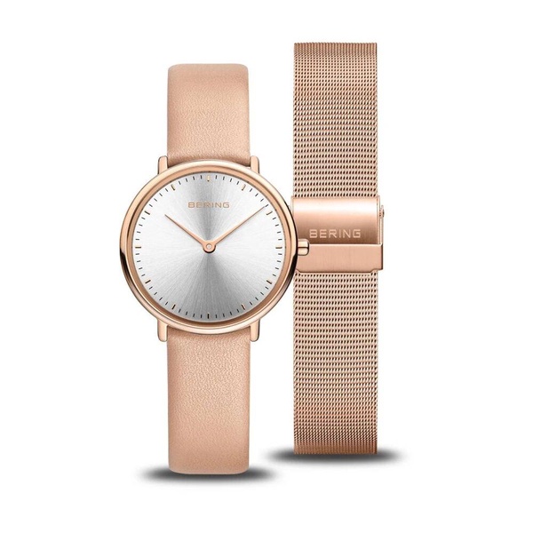 Women's Watch Classic 29 mm 3 ATM Sapphire Glass Slim Design Calf Leather Bracelet 15729-960