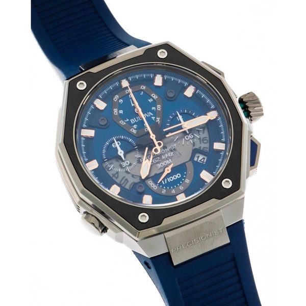 Precisionist X Blue Rubber Strap