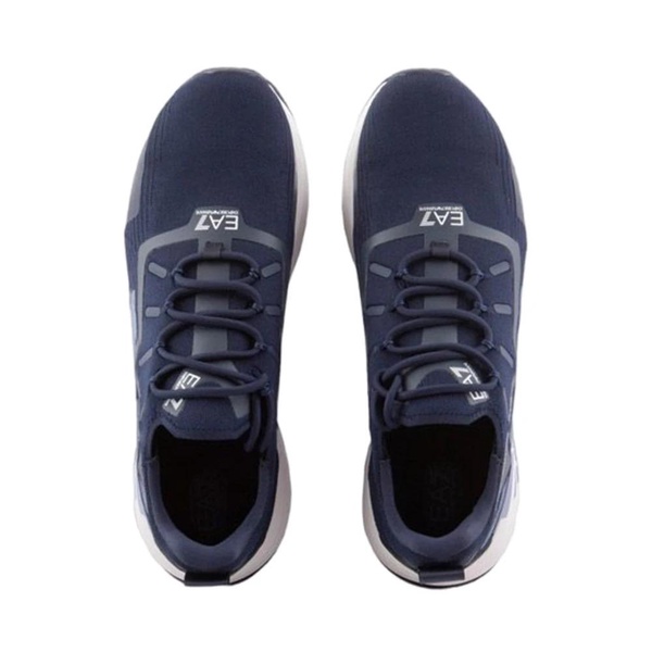 Blue Casual Textile Sneakers for Men