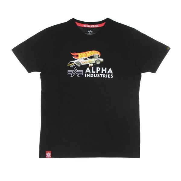 Hot Wheels Black Tee Mens T-Shirt