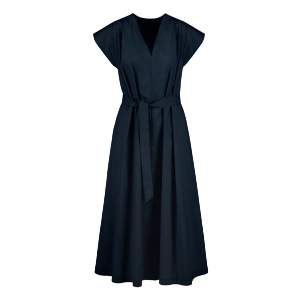 Long V-neck dress