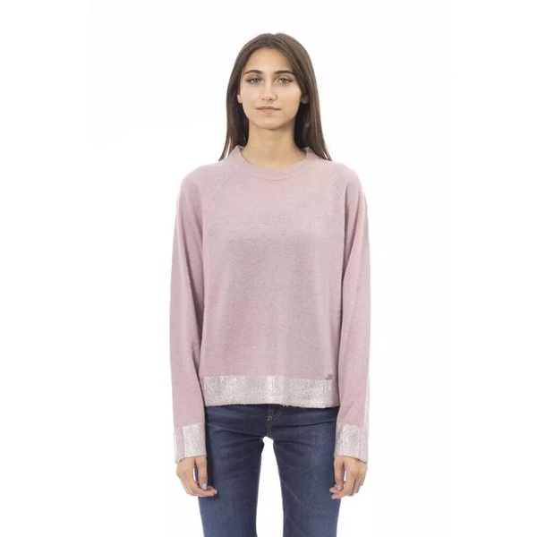 Soft Pink Monogram Sweater