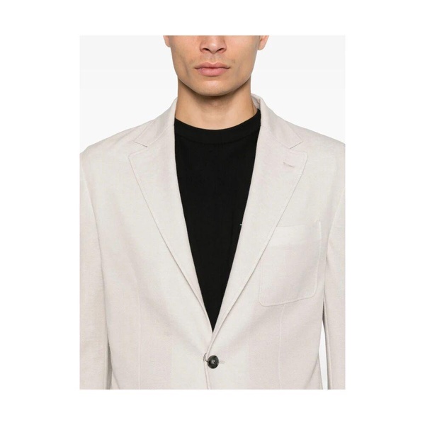 Classic White Cotton Jacket