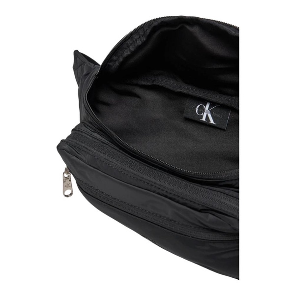 Black Polyester Bag with Zip Fastening