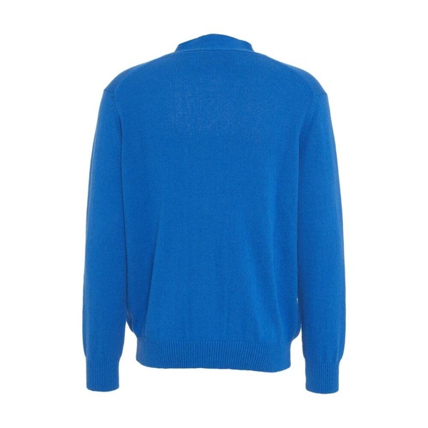 Blue Knit Cardigan