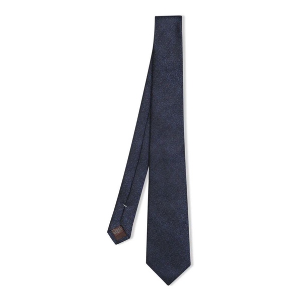 Dark Blue Silk Tie