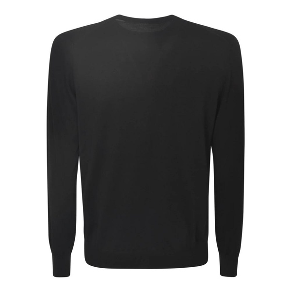 Black Knitwear Sweaters
