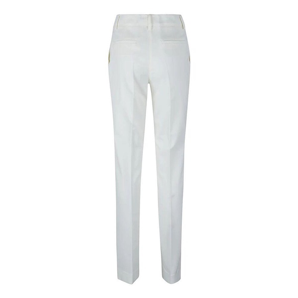 Wool Blend Flared Trousers