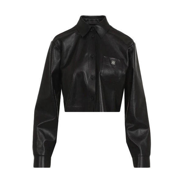 001 Black Shirt Jacket