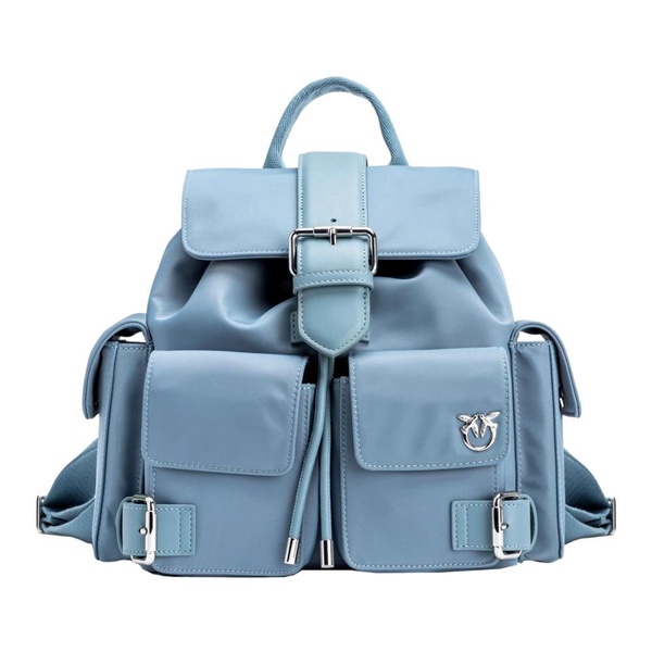 Multipocket Cool Blue Shin Nickel Backpack