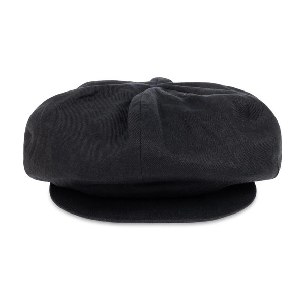 Linen flat cap