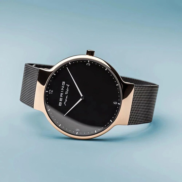 Men's Watch Max René 15540-262 Rose Gold Black