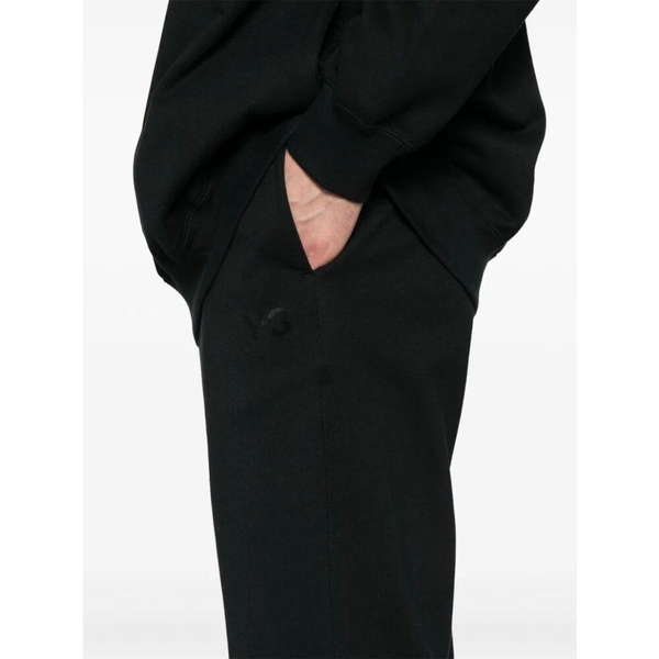 Black Cotton Fashion Trousers