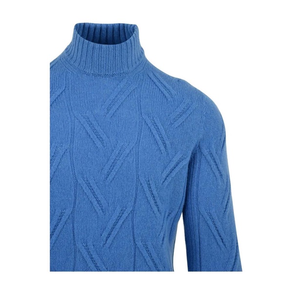 Light Blue Turtleneck for Men