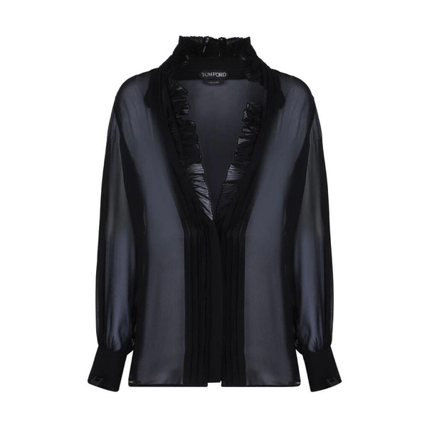 Silk V-Neck Blouse
