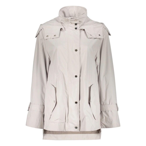 Waterproof Fabric Jacket with Removable Hood