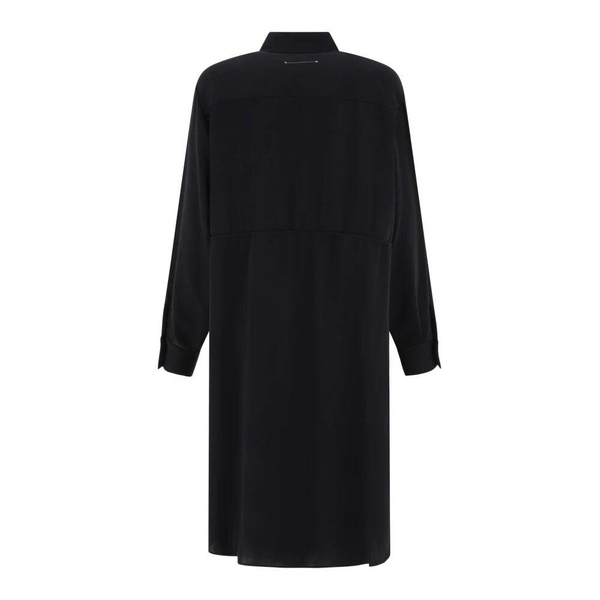 Drawstring Chemisier Dress