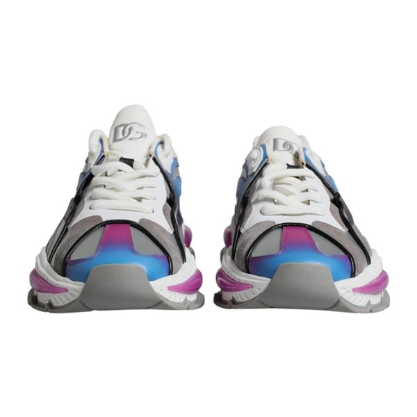 Multicolor Low Top Sneakers with Rubber Sole