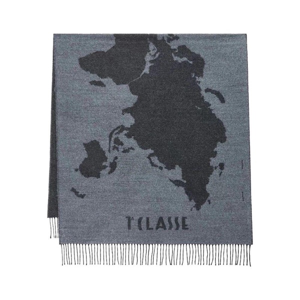Elegant Geo Map Scarf