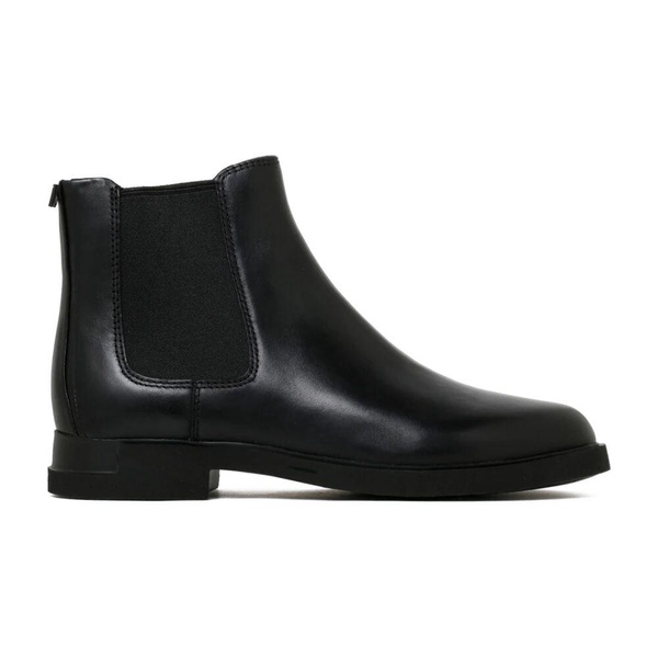 Black Chelsea Boots with Almond Toe