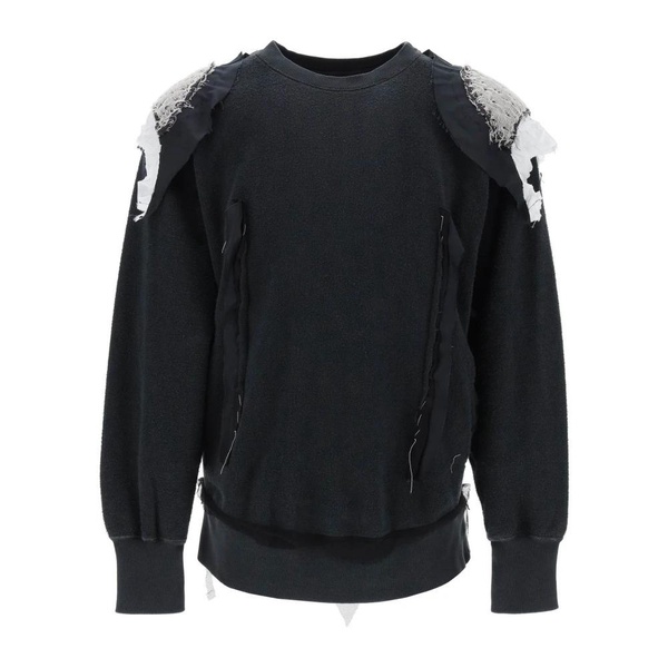 inside-out sweatshirt