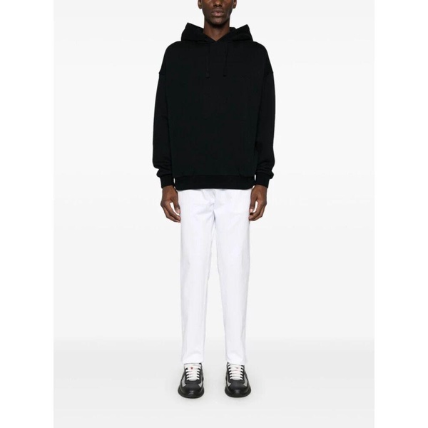 Hooded Sweater with Logo Embroidery