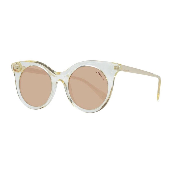 Yellow Butterfly Gradient Sunglasses with UV Protection