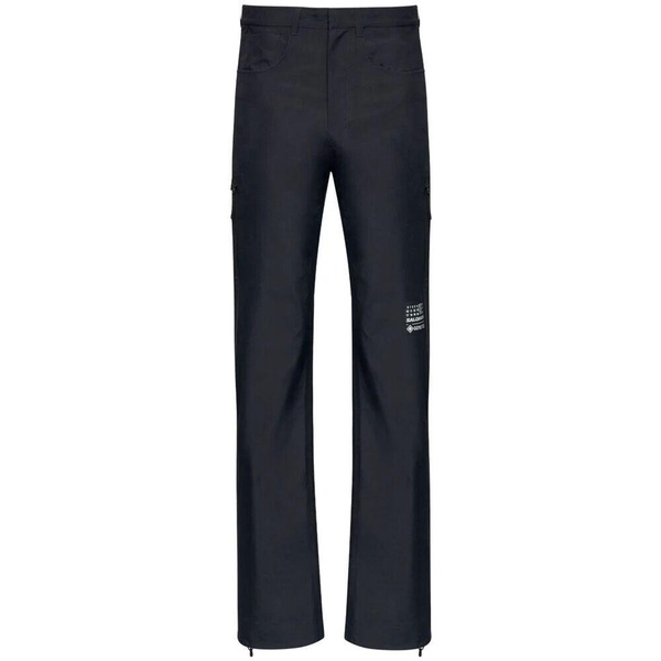Black Classic Button-Front Jeans