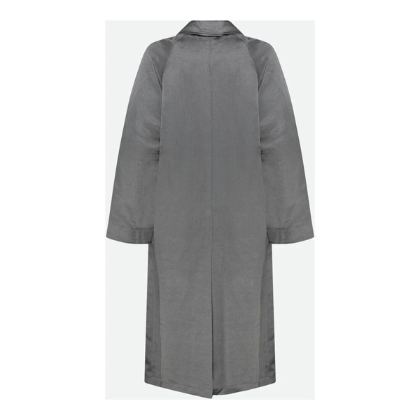 Antracite Trench Coat Wide Sleeve